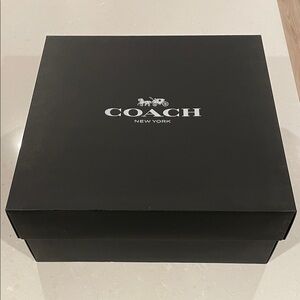 Coach Black Purse Box